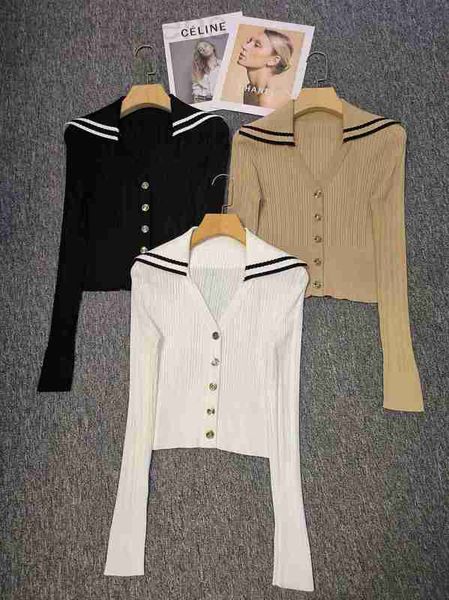 women's sweaters designer 205 2023 spring summer women sweater long sleeve crew neck white black striped cardigan womens yl6 u6gn
women's sweaters designer 205 2023 spring summer women sweater long sleeve crew neck white black striped cardigan womens yl6 u6gn