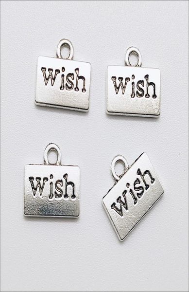 whole lot 100pcs letter wish antique silver charms pendants for jewelry making bracelet earrings diy keychain pendant 1211mm 7029005, Bronze;silver
whole lot 100pcs letter wish antique silver charms pendants for jewelry making bracelet earrings diy keychain pendant 1211mm 7029005, Bronze;silver