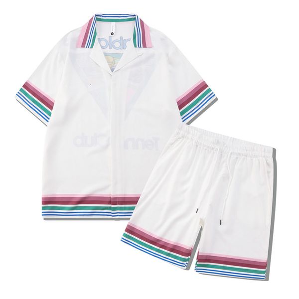 men's tracksuits retro casual suit creative vacation beach shorts twopiece hiphop loose contrast color gradient shortsleeved shirt 2307, Gray
men's tracksuits retro casual suit creative vacation beach shorts twopiece hiphop loose contrast color gradient shortsleeved shirt 2307, Gray
