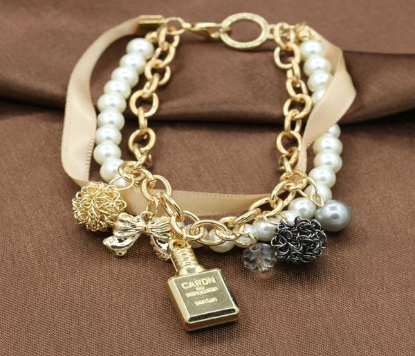 exquisite perfume bottles bracelets leather bow charm bracelet for women jewelry fashion decorative simulated pearl bracelet7195614, Golden;silver
exquisite perfume bottles bracelets leather bow charm bracelet for women jewelry fashion decorative simulated pearl bracelet7195614, Golden;silver