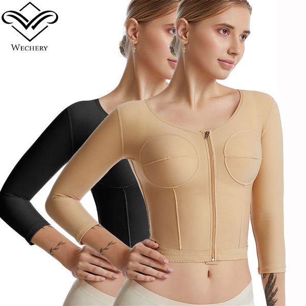 women slimming tummy tucker shaper lipo liposuction high compression garments post surgical surgery bra, Black;white
women slimming tummy tucker shaper lipo liposuction high compression garments post surgical surgery bra, Black;white