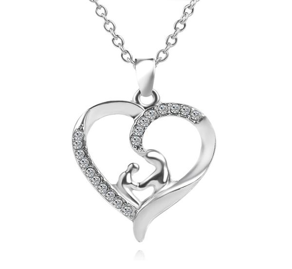 2018 heart necklaces mother daughter mom baby child family love rhinestone heartshaped pendant necklace 12 pcs zj09035292723317, Silver
2018 heart necklaces mother daughter mom baby child family love rhinestone heartshaped pendant necklace 12 pcs zj09035292723317, Silver