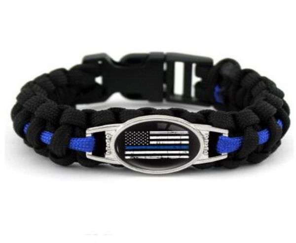 black blue thin blue line american flag back the blue police paracord survival outdoor camping bracelet for women men5850916, Golden;silver
black blue thin blue line american flag back the blue police paracord survival outdoor camping bracelet for women men5850916, Golden;silver