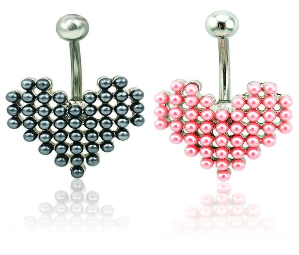 brand new belly button rings 316l stainless steel barbells pearl heart navel rings body piercing jewelry2472949, Silver
brand new belly button rings 316l stainless steel barbells pearl heart navel rings body piercing jewelry2472949, Silver