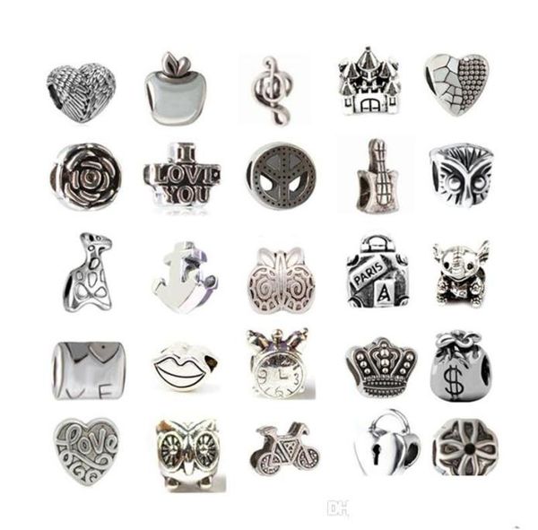 charms mix at least 33 style alloy charm bead fashion jewelry european for bracelet promotion drop delivery findings componen dho2x4491233, Bronze;silver
charms mix at least 33 style alloy charm bead fashion jewelry european for bracelet promotion drop delivery findings componen dho2x4491233, Bronze;silver