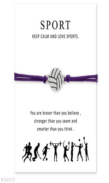girls adjustable friendship statement jewelry with card silver volleyball charm bracelets for women8290465, Golden;silver
girls adjustable friendship statement jewelry with card silver volleyball charm bracelets for women8290465, Golden;silver