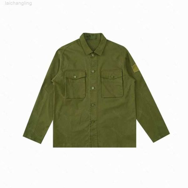 men's jackets 23ss spring compass badge sleeve patched women men pocket coat streetwear turn down collars windbreaker wash shirtmpbcdih, Black;brown
men's jackets 23ss spring compass badge sleeve patched women men pocket coat streetwear turn down collars windbreaker wash shirtmpbcdih, Black;brown
