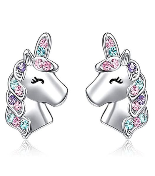 women charm unicorn earrings cat love ear studs rainbow children girls fashion accessories 91222106427, Golden;silver
women charm unicorn earrings cat love ear studs rainbow children girls fashion accessories 91222106427, Golden;silver