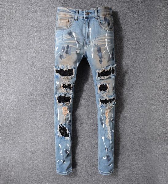 fashion22 designs brand ami jeans clothing designer pants off road panther blac mens slim denim straight biker hole hip hop jeans3925032, Blue
fashion22 designs brand ami jeans clothing designer pants off road panther blac mens slim denim straight biker hole hip hop jeans3925032, Blue