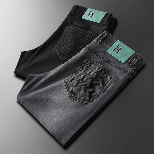 men's jeans bott casual pants designer jeans tall version embroidered business leggings man slim fit straight sweatpants zipper access, Blue
men's jeans bott casual pants designer jeans tall version embroidered business leggings man slim fit straight sweatpants zipper access, Blue