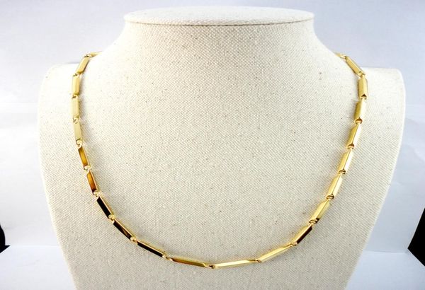 2206 inch bamboo new gold stainless steel chain 56cm diameter 38mm never fade necklaces for women fashion jewelry lr5288726133, Silver
2206 inch bamboo new gold stainless steel chain 56cm diameter 38mm never fade necklaces for women fashion jewelry lr5288726133, Silver