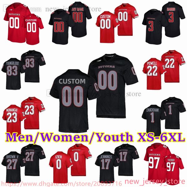 custom s-6xl ncaa rutgers scarlet knights football jersey 1 isaih pacheco 3 jawuan harris 27 ray rice 22 raeden oliver 17 gavin rupp 15 ajan, Black
custom s-6xl ncaa rutgers scarlet knights football jersey 1 isaih pacheco 3 jawuan harris 27 ray rice 22 raeden oliver 17 gavin rupp 15 ajan, Black
