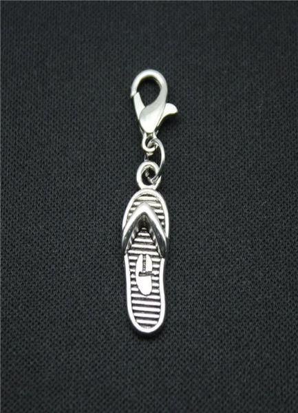 50pcs dangle charms flip flops slipper lobster clasp charms antique making pendant fit diy women bracelet necklace jewelry5590145, Bronze;silver
50pcs dangle charms flip flops slipper lobster clasp charms antique making pendant fit diy women bracelet necklace jewelry5590145, Bronze;silver