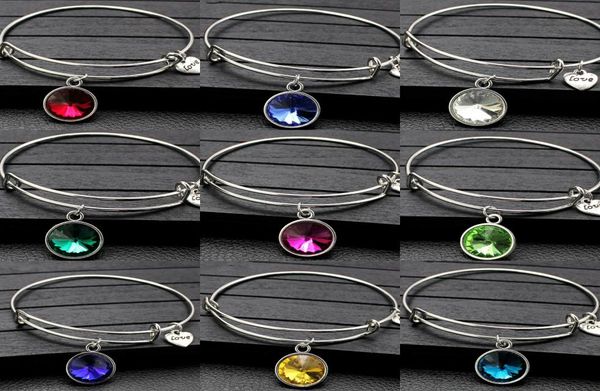 12colors birthday stone crystal pendant bracelet alloy rhinestone push pull round hand ring heart love charm adjustable women jewe9302845, Golden;silver
12colors birthday stone crystal pendant bracelet alloy rhinestone push pull round hand ring heart love charm adjustable women jewe9302845, Golden;silver