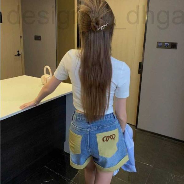 women's shorts designer summer womens denim shorts designer pants fashion stitching three-dimensional flocking high waist denim ladies, White;black
women's shorts designer summer womens denim shorts designer pants fashion stitching three-dimensional flocking high waist denim ladies, White;black
