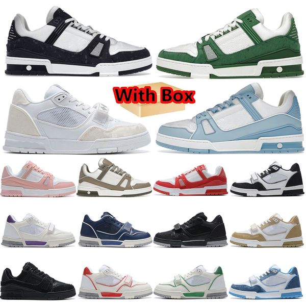 designer casual shoes men women embossed trainer sneaker triple white pink sky blue black green yellow denim low outdoor walking
designer casual shoes men women embossed trainer sneaker triple white pink sky blue black green yellow denim low outdoor walking