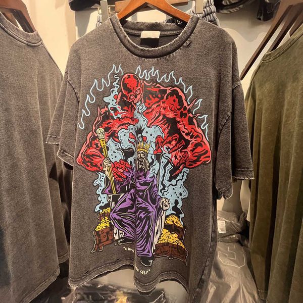 men's t-shirts hellstar t shirts high street hip-hop heavy washed cotton skull king print short sleeve t-shirt women men oversize, White;black
men's t-shirts hellstar t shirts high street hip-hop heavy washed cotton skull king print short sleeve t-shirt women men oversize, White;black