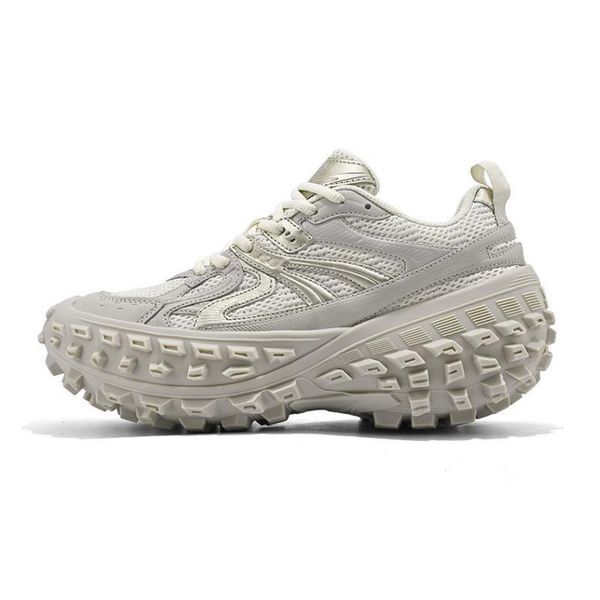 men safety jogging shoes luxury brand designer women's defender shoes thick 9cm bottom mesh leisure sneakers tank tire boots, Black
men safety jogging shoes luxury brand designer women's defender shoes thick 9cm bottom mesh leisure sneakers tank tire boots, Black