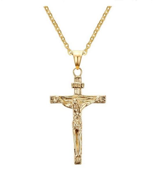 jesus piece pendant christian jewelry gift whole vintage stainless steel18k gold plated chain cross necklace men9268923, Silver
jesus piece pendant christian jewelry gift whole vintage stainless steel18k gold plated chain cross necklace men9268923, Silver