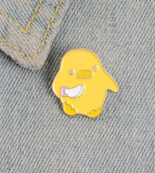cartoon animal enamel pins brooches for women small yellow chicken holding knife badge lapel pin clothes backpack jewelry gift for2538580, Gray
cartoon animal enamel pins brooches for women small yellow chicken holding knife badge lapel pin clothes backpack jewelry gift for2538580, Gray
