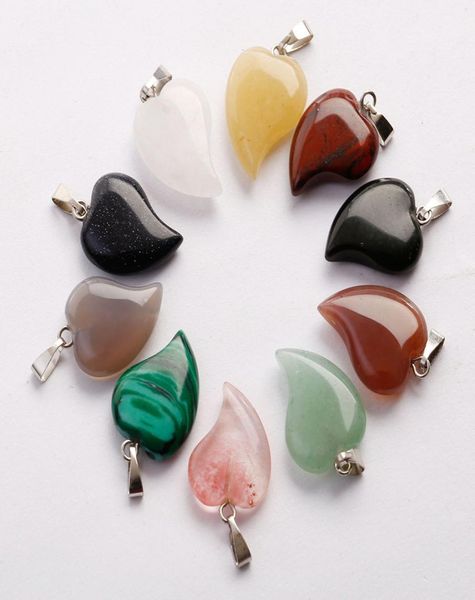 whole charms love heart shaped pendants mixed natural crystal quartz stone pendant for jewelry making necklace earrings fr2057691, Silver
whole charms love heart shaped pendants mixed natural crystal quartz stone pendant for jewelry making necklace earrings fr2057691, Silver