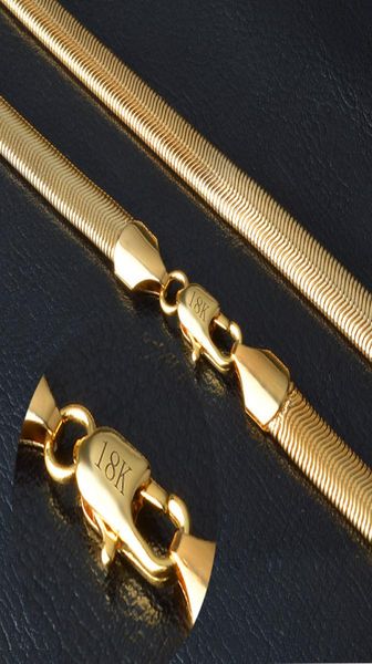 6mm flat snake chains 18k gold plated necklaces jewellery women girls fashion dragon bone retro hip hop jewelry for men 20 22 inch3048195, Silver
6mm flat snake chains 18k gold plated necklaces jewellery women girls fashion dragon bone retro hip hop jewelry for men 20 22 inch3048195, Silver