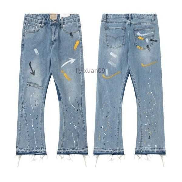 designer mens jeans sports pants denim straight sweatpants speckled letter print women street couple galleryes dept loose flare casual jean, Blue
designer mens jeans sports pants denim straight sweatpants speckled letter print women street couple galleryes dept loose flare casual jean, Blue
