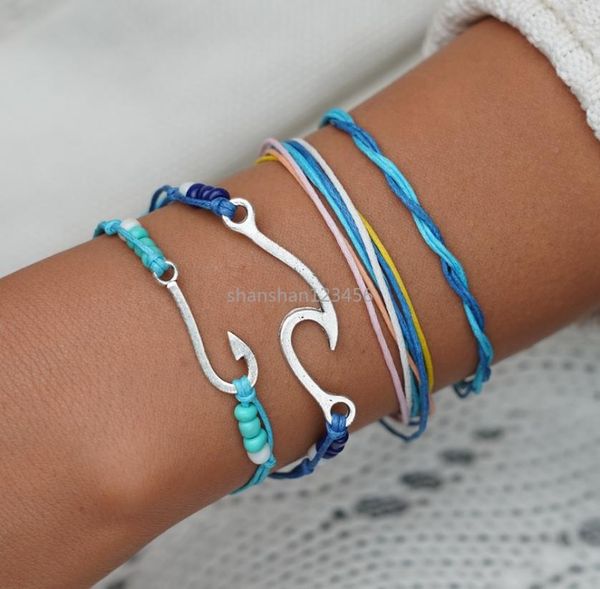 adjustable multilayer wrap bracelets charm weave fish hook bracelet women summer beach jewelry will and sandy4834069, Golden;silver
adjustable multilayer wrap bracelets charm weave fish hook bracelet women summer beach jewelry will and sandy4834069, Golden;silver