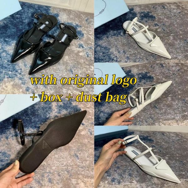 summer brand flat sandals classics triangle sign pointed black matte thin flat shiny patent leather women wedding shoes with box 34-41
summer brand flat sandals classics triangle sign pointed black matte thin flat shiny patent leather women wedding shoes with box 34-41