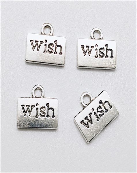 whole lot 100pcs letter wish antique silver charms pendants for jewelry making bracelet earrings diy keychain pendant 1211mm 6376326, Bronze;silver
whole lot 100pcs letter wish antique silver charms pendants for jewelry making bracelet earrings diy keychain pendant 1211mm 6376326, Bronze;silver