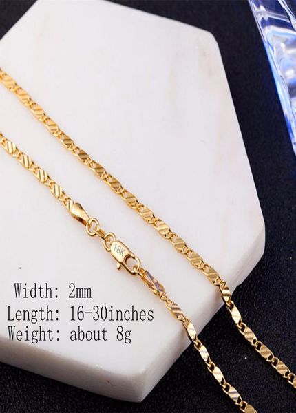 2mm flat chain necklace for men hip hop 18k gold 925 sterling silver chains women fashion diy jewelry making with stamp 16 1824in3572126
2mm flat chain necklace for men hip hop 18k gold 925 sterling silver chains women fashion diy jewelry making with stamp 16 1824in3572126