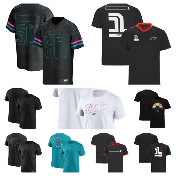 f1 racing suit summer round neck short sleeve t-shirt leisure sports plus size quick-drying team uniform logo can be customized.
f1 racing suit summer round neck short sleeve t-shirt leisure sports plus size quick-drying team uniform logo can be customized.
