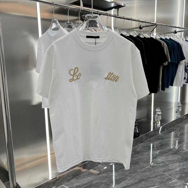 cotton sweatshirt mens tshirt letter 3d embroidery short sleeve t-shirt v tshirt men women crew neck tshirts oversize pullover tee, White;black
cotton sweatshirt mens tshirt letter 3d embroidery short sleeve t-shirt v tshirt men women crew neck tshirts oversize pullover tee, White;black