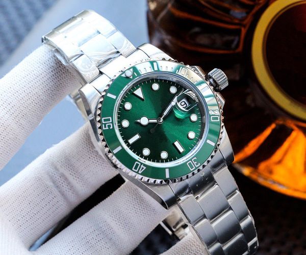 2023 green men's watch automatic mechanical 50m waterproof luminous sapphire designer watch stainless steel three hands ceramic hour ha, Slivery;brown
2023 green men's watch automatic mechanical 50m waterproof luminous sapphire designer watch stainless steel three hands ceramic hour ha, Slivery;brown