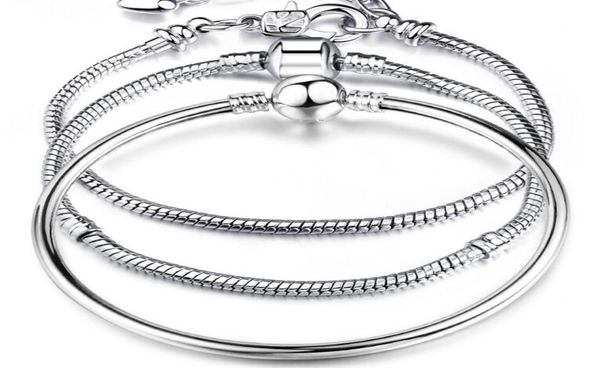 charm bracelets 925 sterling silver 3mm snake chain fit charms bead bangle bracelet fashion jewelry diy gift for men women 7 styles7714281, Golden;silver
charm bracelets 925 sterling silver 3mm snake chain fit charms bead bangle bracelet fashion jewelry diy gift for men women 7 styles7714281, Golden;silver