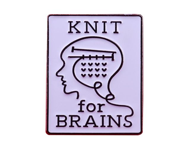 knit for brains enamel pin yarn crochet knit brooch yarn obsessed collector gift4892047, Gray
knit for brains enamel pin yarn crochet knit brooch yarn obsessed collector gift4892047, Gray