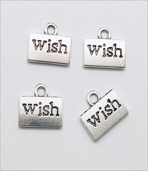 whole lot 100pcs letter wish antique silver charms pendants for jewelry making bracelet earrings diy keychain pendant 1211mm 4536266, Bronze;silver
whole lot 100pcs letter wish antique silver charms pendants for jewelry making bracelet earrings diy keychain pendant 1211mm 4536266, Bronze;silver