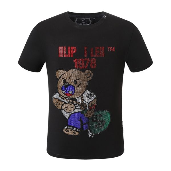 plein bear t shirt mens designer tshirts brand clothing rhinestone skull men t-shirts classical hip hop streetwear tshirt casual tees pb 114, White;black
plein bear t shirt mens designer tshirts brand clothing rhinestone skull men t-shirts classical hip hop streetwear tshirt casual tees pb 114, White;black