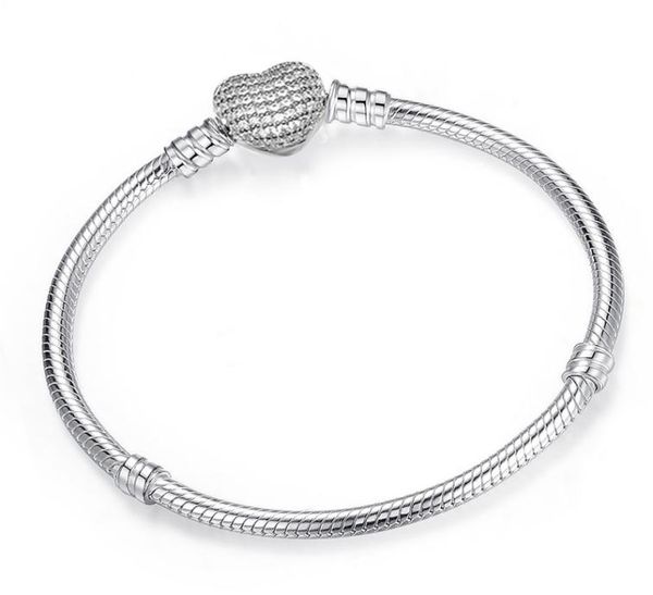authentic 925 sterling silver plated bracelet fit bracelet charms heart pave cz bangle european beads silver jewelry for women8697679, Black
authentic 925 sterling silver plated bracelet fit bracelet charms heart pave cz bangle european beads silver jewelry for women8697679, Black