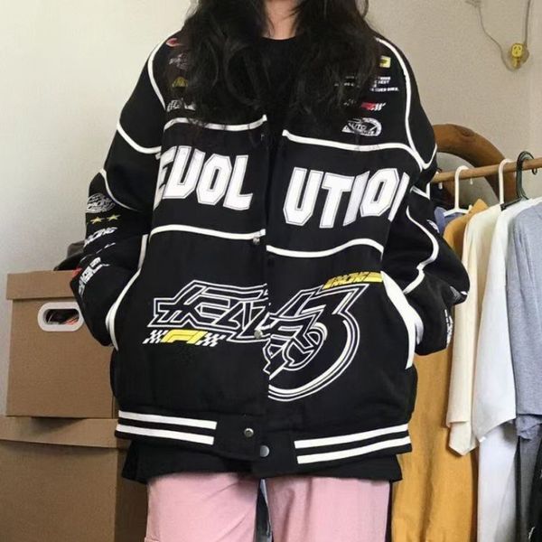 womens jackets jacket alphabet motorcycle uniform baseball spring and autumn bf wind design sense student coat 230707, Black;brown
womens jackets jacket alphabet motorcycle uniform baseball spring and autumn bf wind design sense student coat 230707, Black;brown
