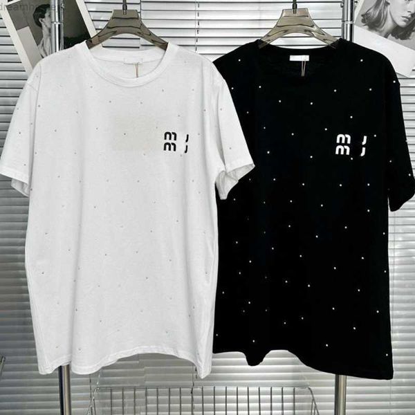women's luxury t-shirt shirts chest letter with diamond round neck short-sleeved pullover summer cotton t-shirts simple casual hoodie, White
women's luxury t-shirt shirts chest letter with diamond round neck short-sleeved pullover summer cotton t-shirts simple casual hoodie, White
