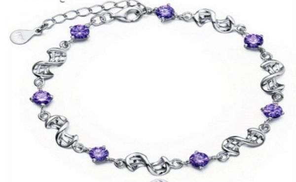 925 sterling silver amethyst rhodium bracelet for women selling korean silver jewelry whole1927668, Golden;silver
925 sterling silver amethyst rhodium bracelet for women selling korean silver jewelry whole1927668, Golden;silver