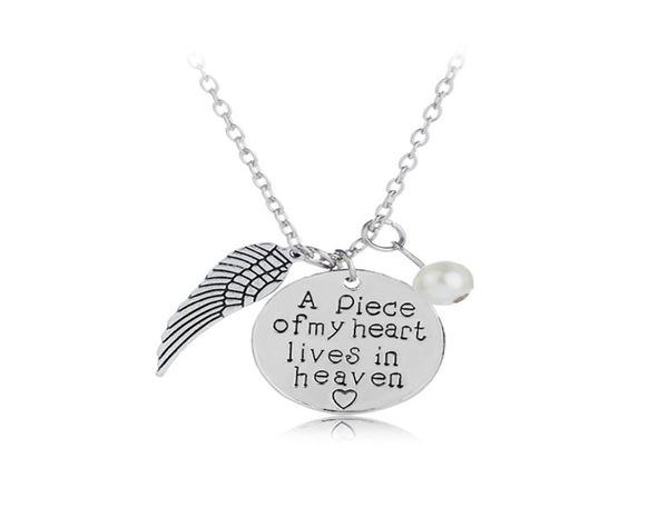 039a piece of my heart lives in heaven039 personalized handwriting necklace remembrance necklace memory angel wing jewelry1233453, Silver
039a piece of my heart lives in heaven039 personalized handwriting necklace remembrance necklace memory angel wing jewelry1233453, Silver