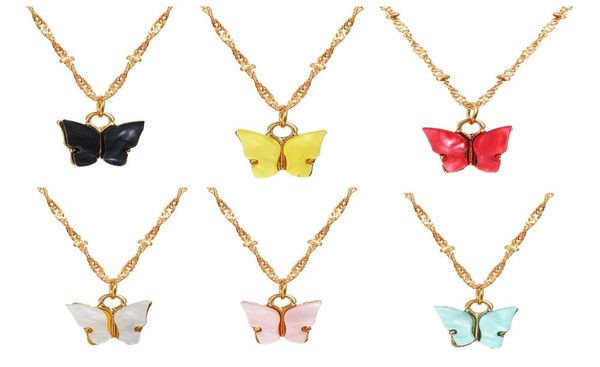 sweet cute acrylic color butterfly necklace for women clavicle chain pendant refined fashion necklace jewelry gift bohemian beach 9487218, Silver
sweet cute acrylic color butterfly necklace for women clavicle chain pendant refined fashion necklace jewelry gift bohemian beach 9487218, Silver