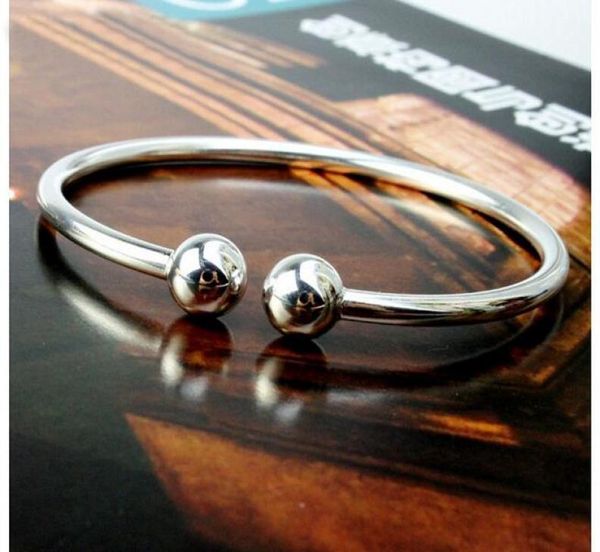 925 sterling silver fill open women cuff bangle fit european beads charm bracelet 20pcs 5002814, Black
925 sterling silver fill open women cuff bangle fit european beads charm bracelet 20pcs 5002814, Black