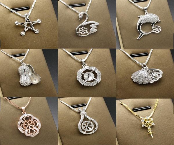 promotion 925 silver pearl necklace settings zircon pearl necklace for women girl with chain 18 styles diy jewelry settings for c2397909, Slivery;crystal
promotion 925 silver pearl necklace settings zircon pearl necklace for women girl with chain 18 styles diy jewelry settings for c2397909, Slivery;crystal