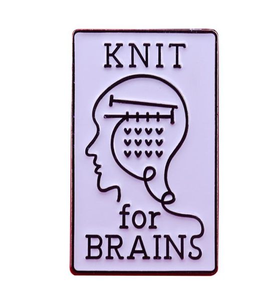 knit for brains enamel pin yarn crochet knit brooch yarn obsessed collector gift1359917, Gray
knit for brains enamel pin yarn crochet knit brooch yarn obsessed collector gift1359917, Gray