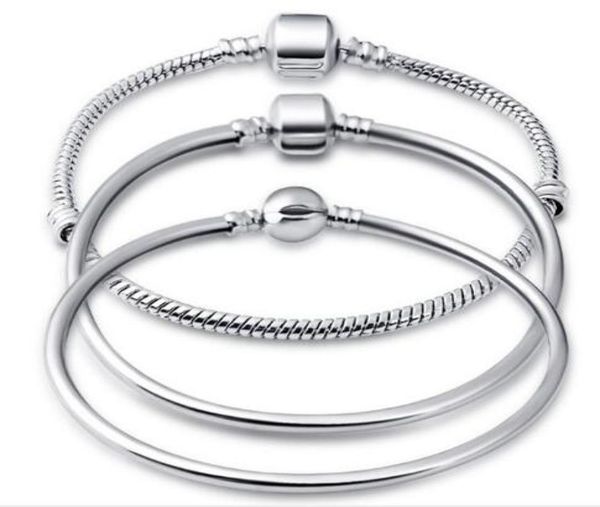 new sells 8 style 925 silver love snake chain bracelet bangle 17cm21cm pulseras lobster for beads8780620, Black
new sells 8 style 925 silver love snake chain bracelet bangle 17cm21cm pulseras lobster for beads8780620, Black