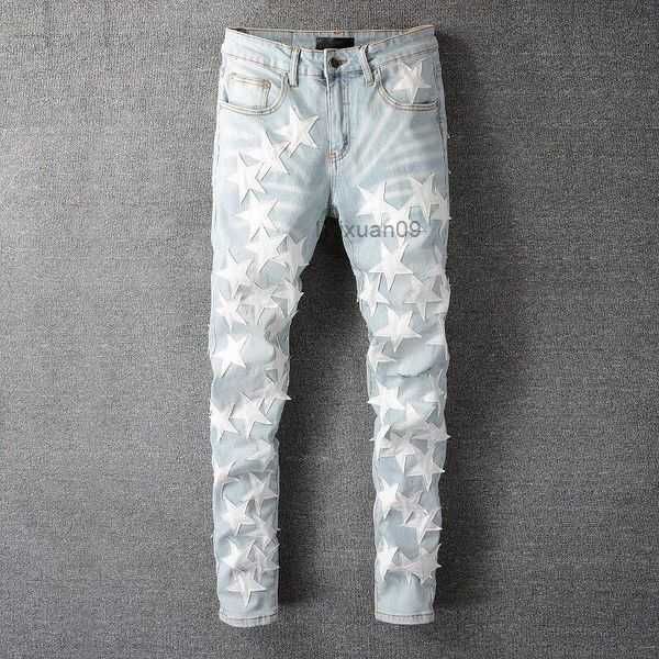 designer ami mans jeans european purple for mens quilting ripped trend brand vintage pant fold slim skinny masculina toursers sstraight pant, Blue
designer ami mans jeans european purple for mens quilting ripped trend brand vintage pant fold slim skinny masculina toursers sstraight pant, Blue