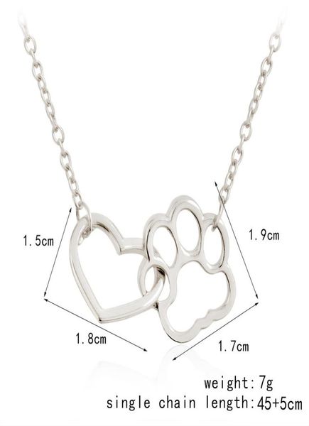 fashion hollow dog paw claw heart pendant necklaces simple gold silver color chain love paw necklace pet dog animal jewelry gift4892652
fashion hollow dog paw claw heart pendant necklaces simple gold silver color chain love paw necklace pet dog animal jewelry gift4892652
